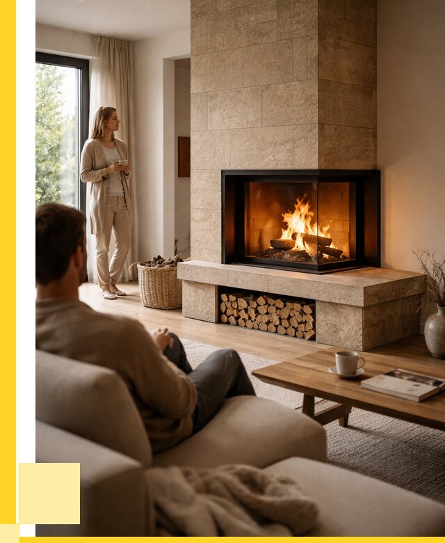 Угловые камины из кирпича установка в Петрозаводске от 152250 р. ЭриданПтр