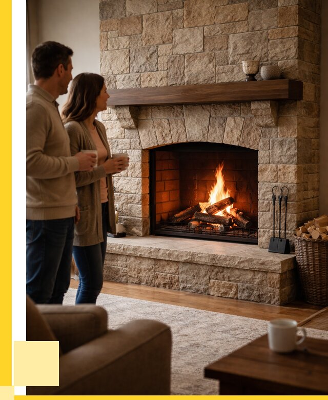 Каменные камины на заказ в Петрозаводске от 182700 р. | ЭриданПтр