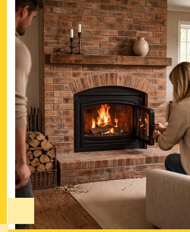 Кирпичные камины под ключ в Петрозаводске от 152250 р. | ЭриданПтр