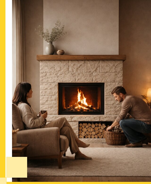 Камины для дома в Петрозаводске под ключ от 152250 р. | ЭриданПтр