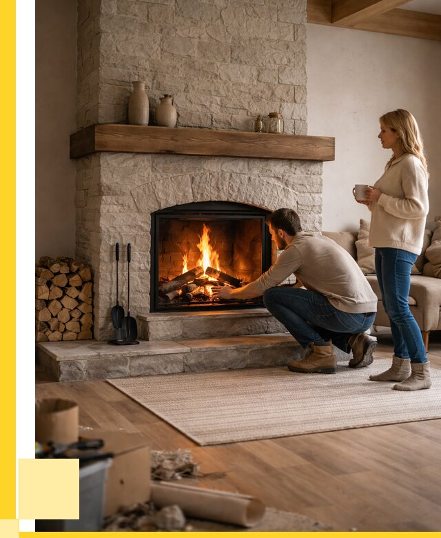 Камины для загородного дома в Петрозаводске от 355250 р., ЭриданПтр