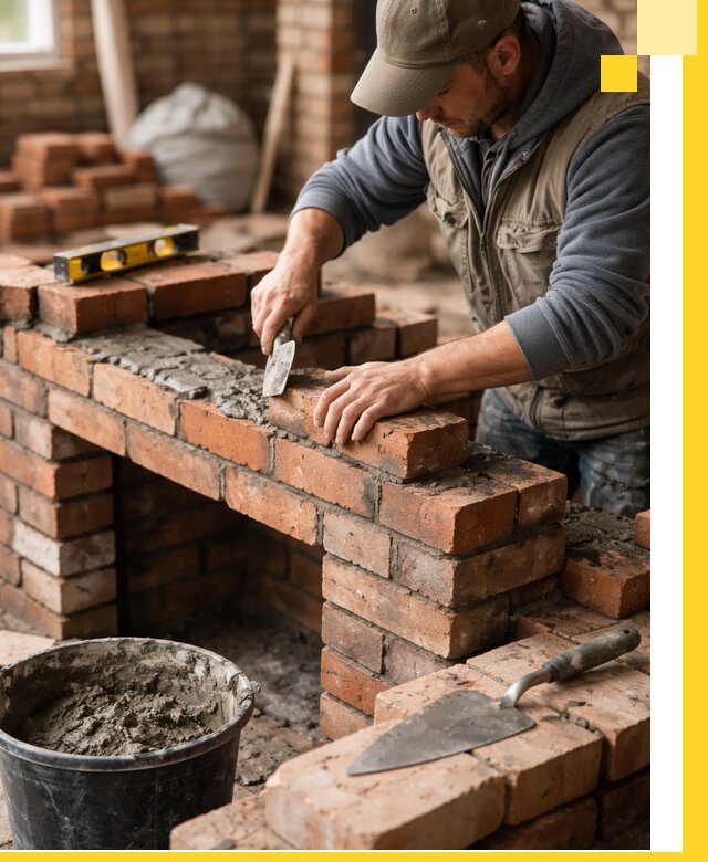 Кладка каминов под ключ в Петрозаводске профессиональная отделка и монтаж