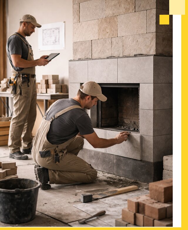 Индивидуальные проекты каминов и каминных систем в Петрозаводске