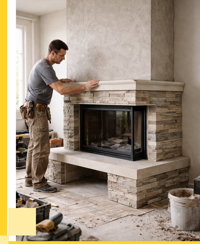 Изготовление каминов под ключ в Петрозаводске от 152250 р. | ЭриданПтр