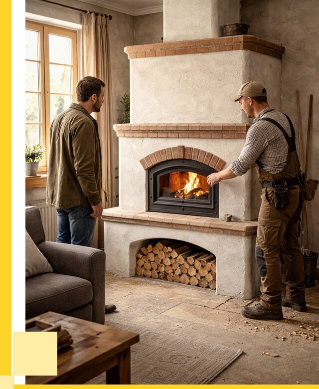 Печи камины в Петрозаводске: кирпичные, изразцовые от 60900 р. | ЭриданПтр