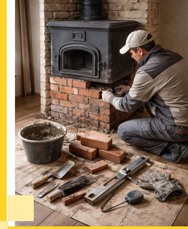 Ремонт печей в Петрозаводске от 12180 р., услуги печника ЭриданПтр