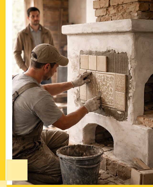 Отделка печей и банных печей в Петрозаводске от 35525 р. | ЭриданПтр