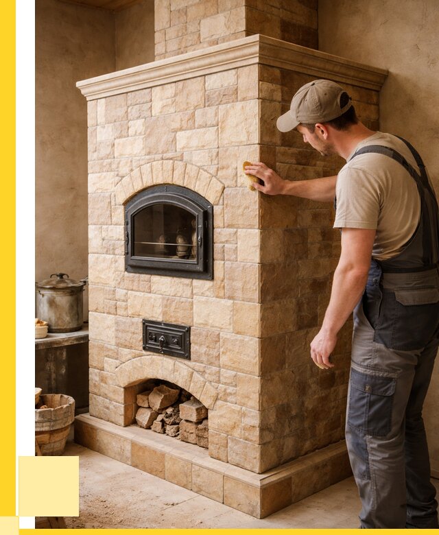 Облицовка печей в Петрозаводске от 4568 р. под ключ | ЭриданПтр