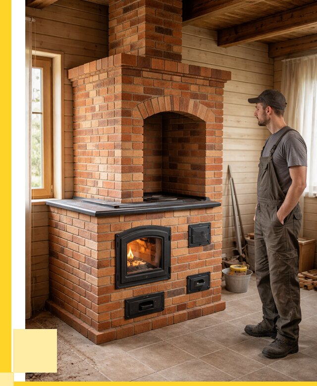 Кирпичные печи в Петрозаводске: купить от 152250 р. | ЭриданПтр