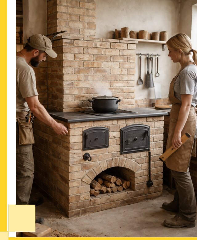 Варочно отопительные печи в Петрозаводске от 91350 р. | ЭриданПтр