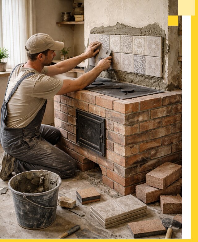 Печи с плитой на заказ монтаж гарантия и сервис в Петрозаводске