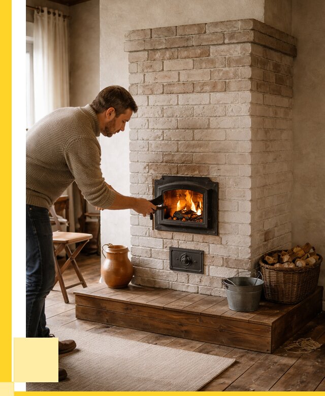 Печь голландка из кирпича в Петрозаводске от 86275 р. | ЭриданПтр