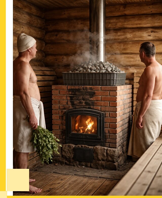 Печи для парной в Петрозаводске под ключ от 65975 р. - ЭриданПтр