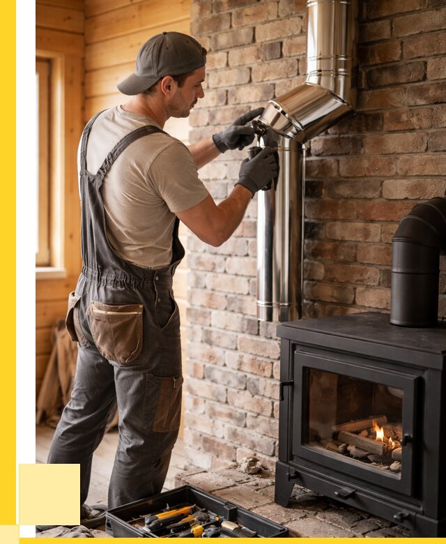 Монтаж дымоходов для печей в Петрозаводске от 7613 р. | ЭриданПтр