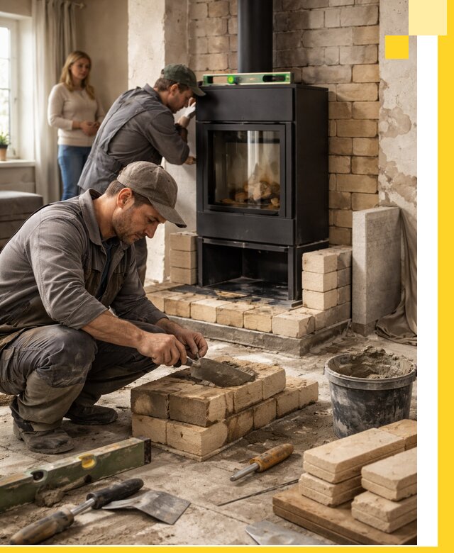 Печи и камины под ключ: проект, установка в Петрозаводске