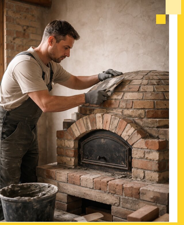 Изготовление и монтаж помпейских печей на заказ в Петрозаводске