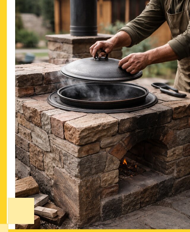 Печи для казана в Петрозаводске по цене от 18270 р. | ЭриданПтр