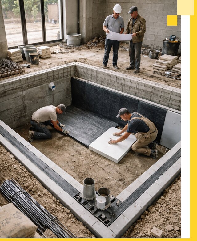 Проекты частных и общественных бассейнов под ключ в Петрозаводске