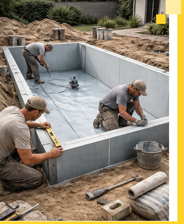 Профессиональный монтаж бассейнов под ключ в Петрозаводске с гарантией