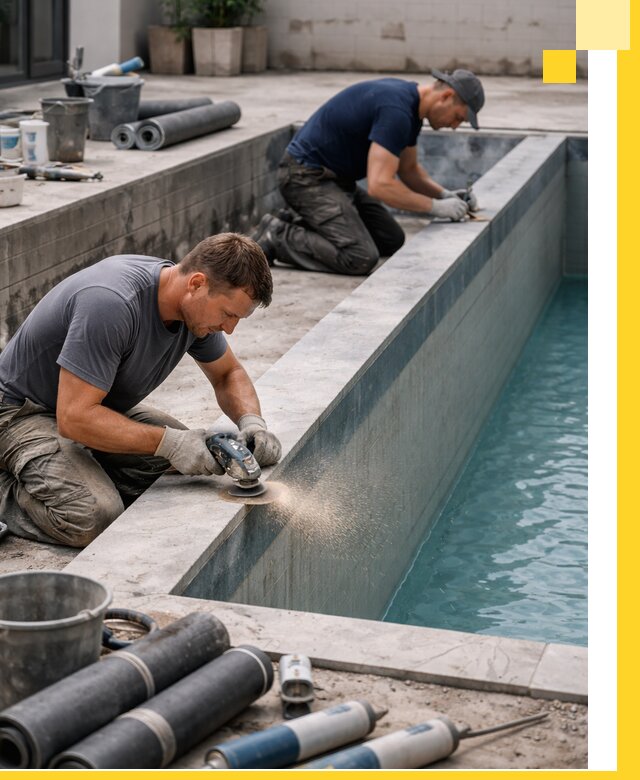 Профессиональный ремонт бассейнов под ключ в Петрозаводске