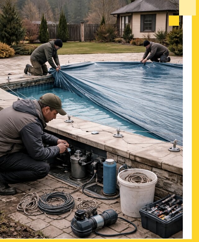 Консервация бассейнов в Петрозаводске: подготовка к длительному хранению