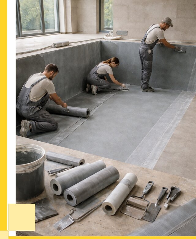 Гидроизоляция бассейнов в Петрозаводске от 2030 р., ЭриданПтр