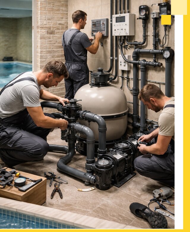 Комплексное оборудование для бассейнов под ключ в Петрозаводске