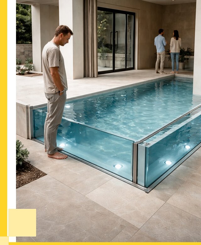 Стеклянные бассейны в Петрозаводске от 1218000 р. | ЭриданПтр — мозаика