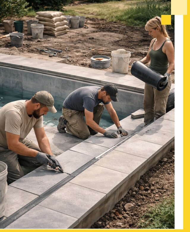 Строительство и монтаж уличных бассейнов под ключ в Петрозаводске