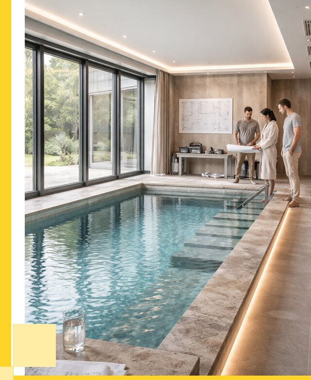 Закрытые бассейны под ключ в Петрозаводске от 2537500 р. | ЭриданПтр