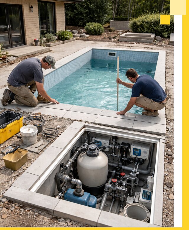 Строительство качественных домашних бассейнов под ключ в Петрозаводске