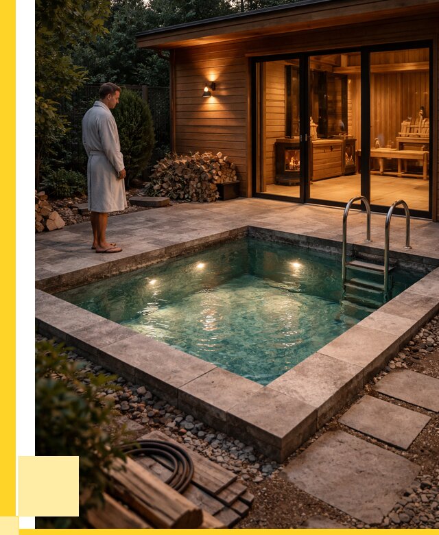 Бани с бассейном под ключ в Петрозаводске от 96425 р. | ЭриданПтр