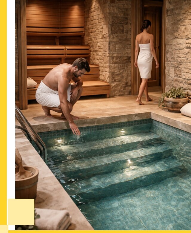 Сауна с бассейном под ключ в Петрозаводске от 121800 р., ЭриданПтр