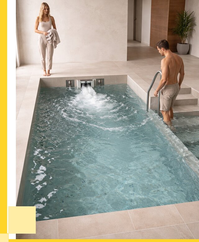 Бассейн с противотоком в Петрозаводске от 253750 р. | ЭриданПтр