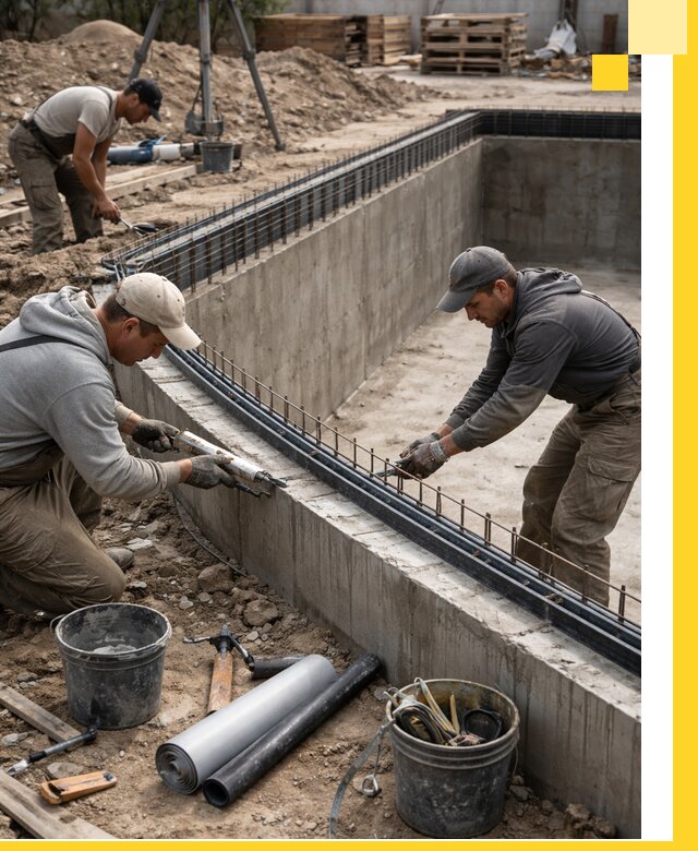 Качественный монтаж чаши бассейна в Петрозаводске под ключ с гарантией