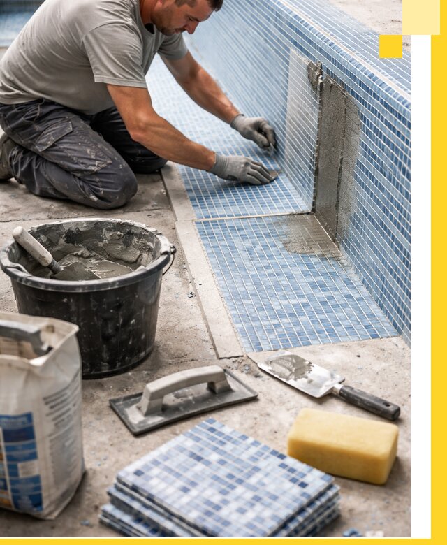 Укладка и ремонт мозаики для бассейнов под ключ в Петрозаводске