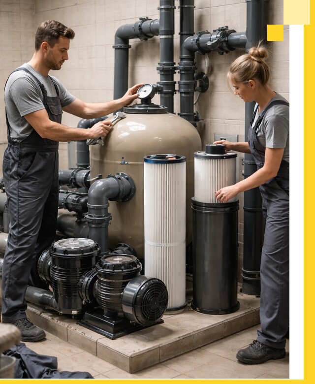 Фильтры и системы фильтрации для бассейнов в Петрозаводске