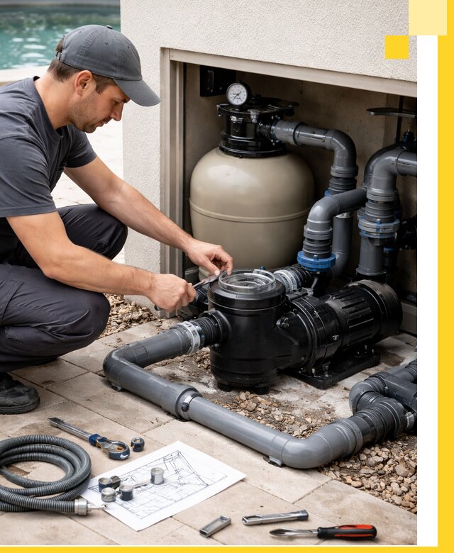 Поставка, монтаж и сервис насосов для бассейнов в Петрозаводске