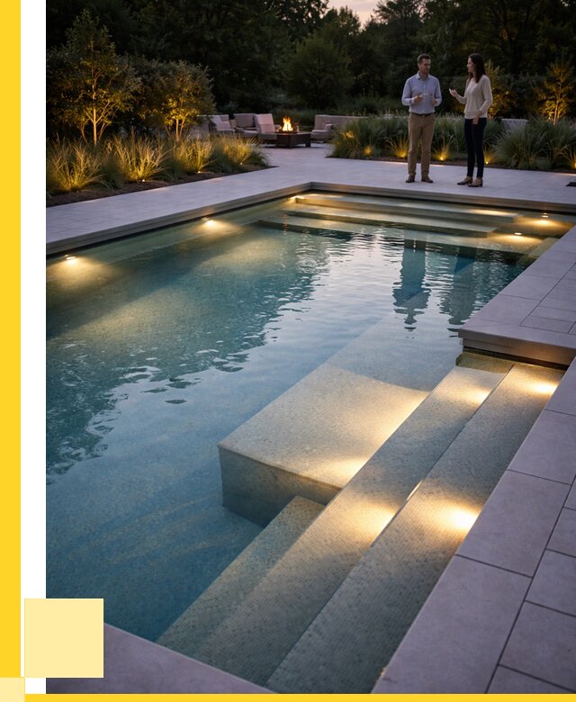 Освещение бассейнов в Петрозаводске под ключ от 25375 р. | ЭриданПтр