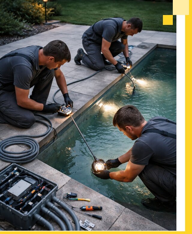 Профессиональное освещение бассейнов в Петрозаводске: дизайн и монтаж