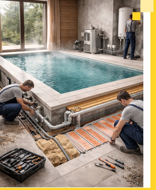 Проектирование и строительство тёплых бассейнов в Петрозаводске