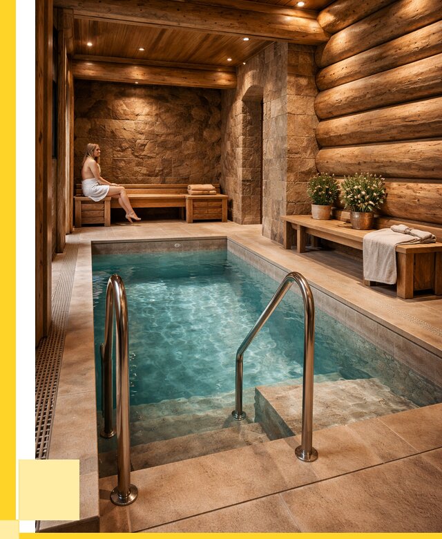 Аренда бани с бассейном в Петрозаводске от 1522500 р. | ЭриданПтр