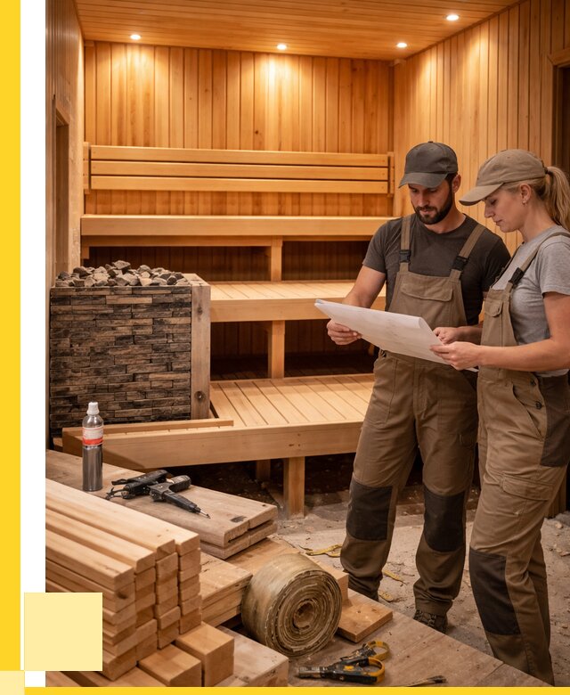 Строительство саун в Петрозаводске под ключ от 253750 р., ЭриданПтр