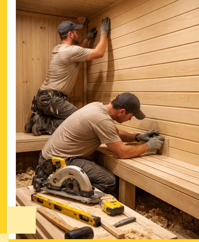 Обшивка саун вагонкой в Петрозаводске от 2538 р. | ЭриданПтр