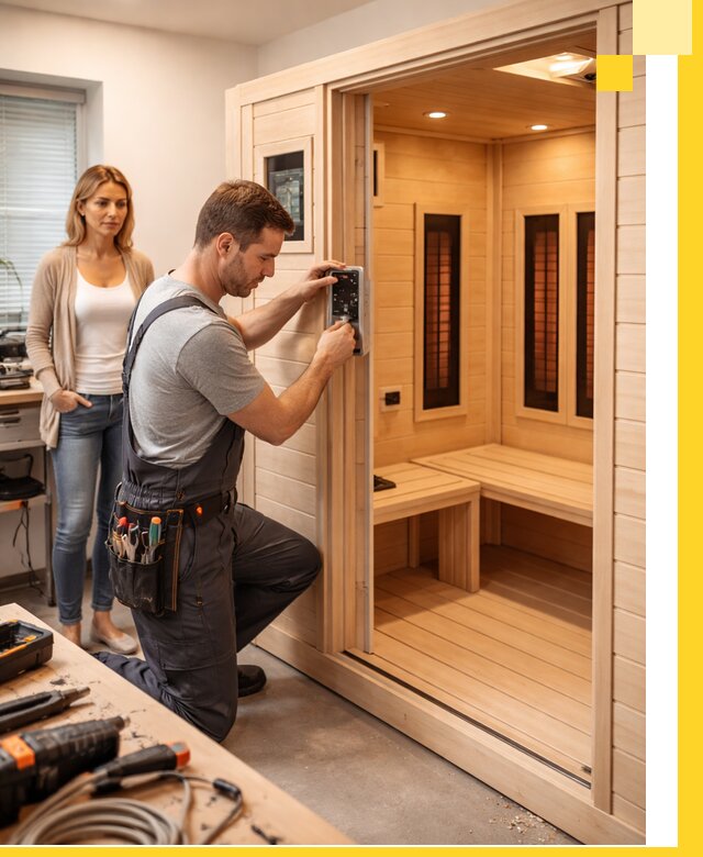 Инфракрасные сауны под ключ в Петрозаводске продажа и установка