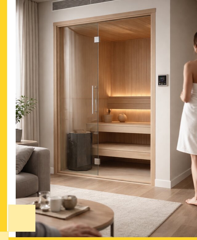 Сауна в квартире под ключ в Петрозаводске от 121800 р. ЭриданПтр