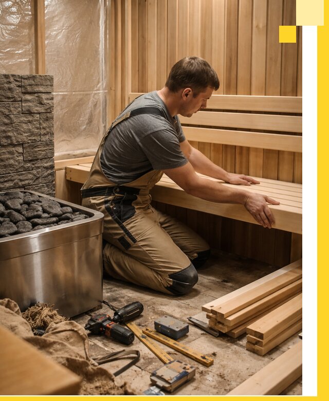 Сауны для дома под ключ с проектированием и монтажом в Петрозаводске