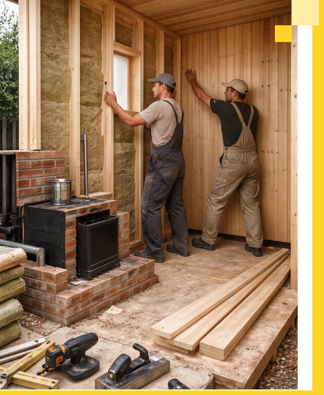 Строительство и установка дачных саун под ключ в Петрозаводске