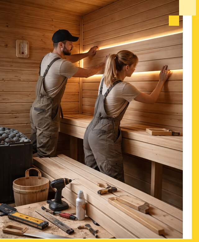 Дизайн саун и бань под ключ с индивидуальным проектом в Петрозаводске