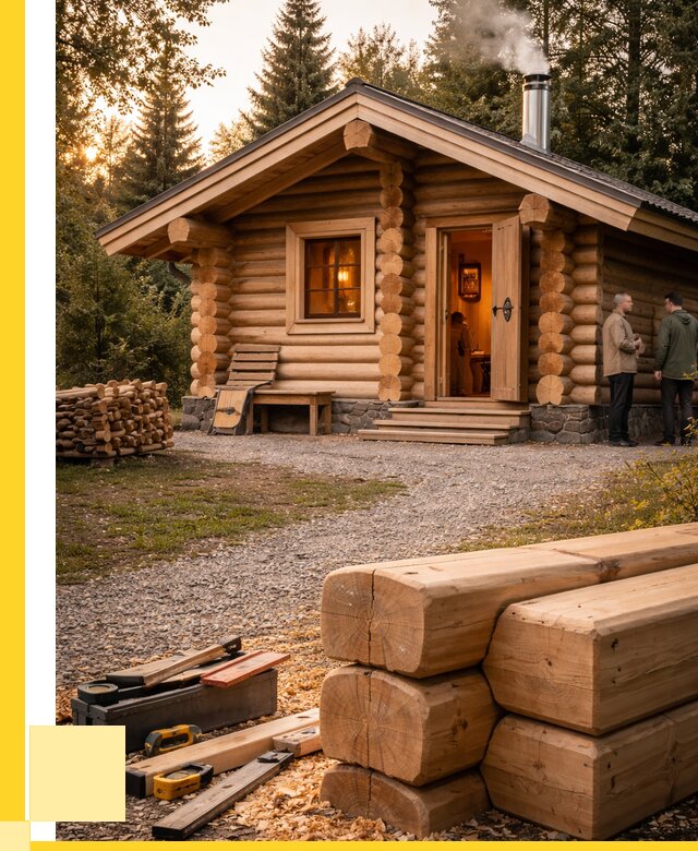 Строительство бань и комплексов в Петрозаводске от 456750 р.| ЭриданПтр